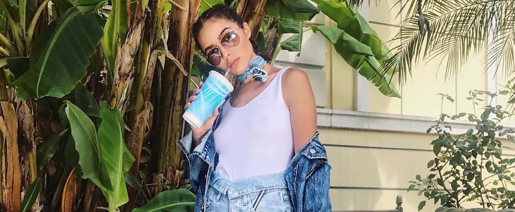Olivia Culpo Wearing Denim on Denim