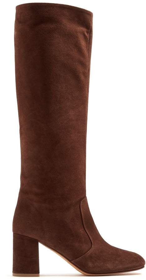 Maryam Nassir Zadeh Lune Suede Knee-High Boots