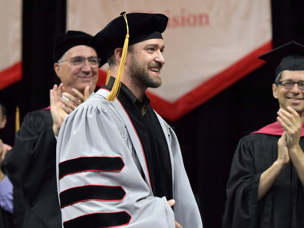 Justin Timberlake Receives Honorary Doctorate May 2019