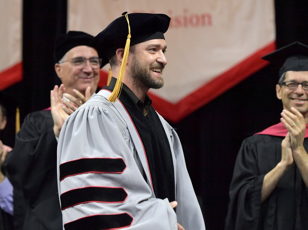 Justin Timberlake Receives Honourary Doctorate May 2019