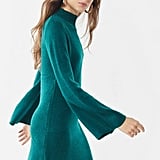Bardot Tash Bell-Sleeve Sweater Dress