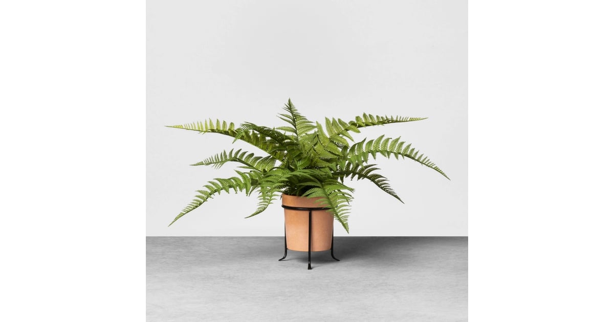Faux Fern Potted Plant With Stand Target’s New Hearth and Hand Spring