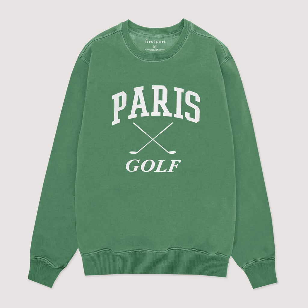 Firstport Paris Golf Crewneck Sweatshirt