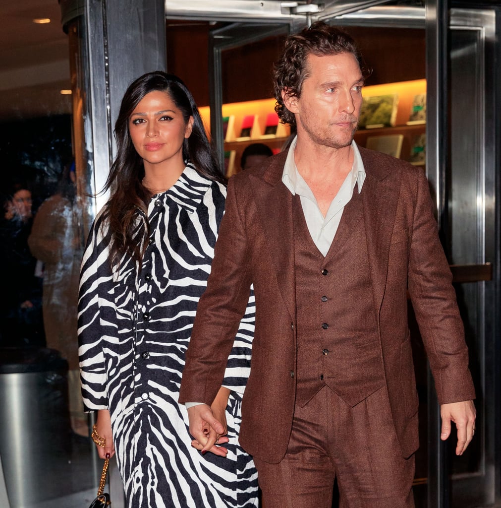 Matthew McConaughey and Camila Alves at Serenity Screening