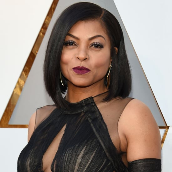 Taraji P. Henson and Ryan Seacrest at the Oscars 2018