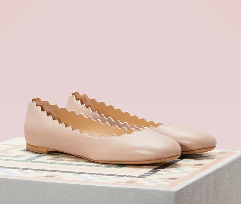 Chloé Lauren Nappa Ballet Pumps