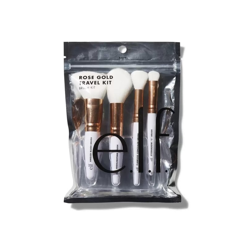 e.l.f. Cosmetics Rose Gold Travel Brush Kit