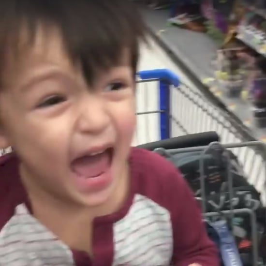 Dad in Dinosaur Mask Scares Son in Walmart