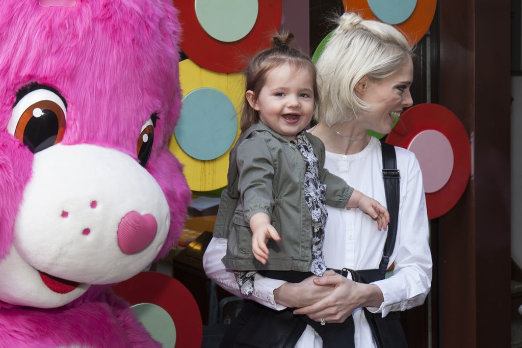 Coco Rocha and Daughter at Sprinkles Event in NYC Jan. 2017 POPSUGAR