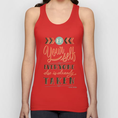 "Be Yourself, Everyone Else Is Already Taken" Tank Top ($22)