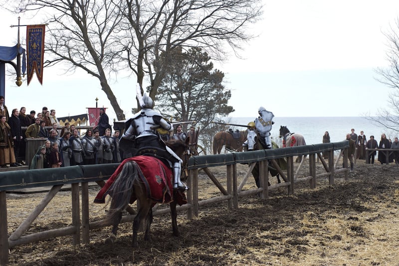 It's a joust!