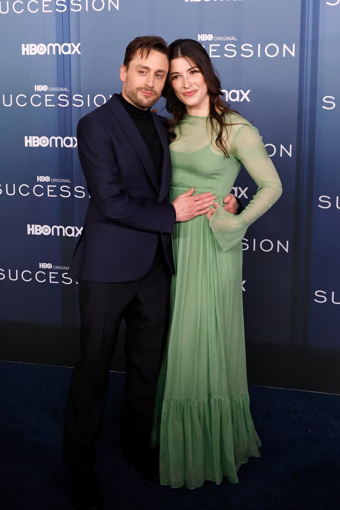 Kieran Culkin and Wife Jazz Charton at Succession Premiere
