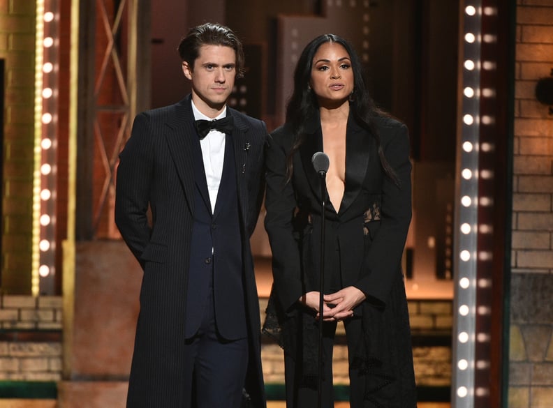 Aaron Tveit and Karen Olivo