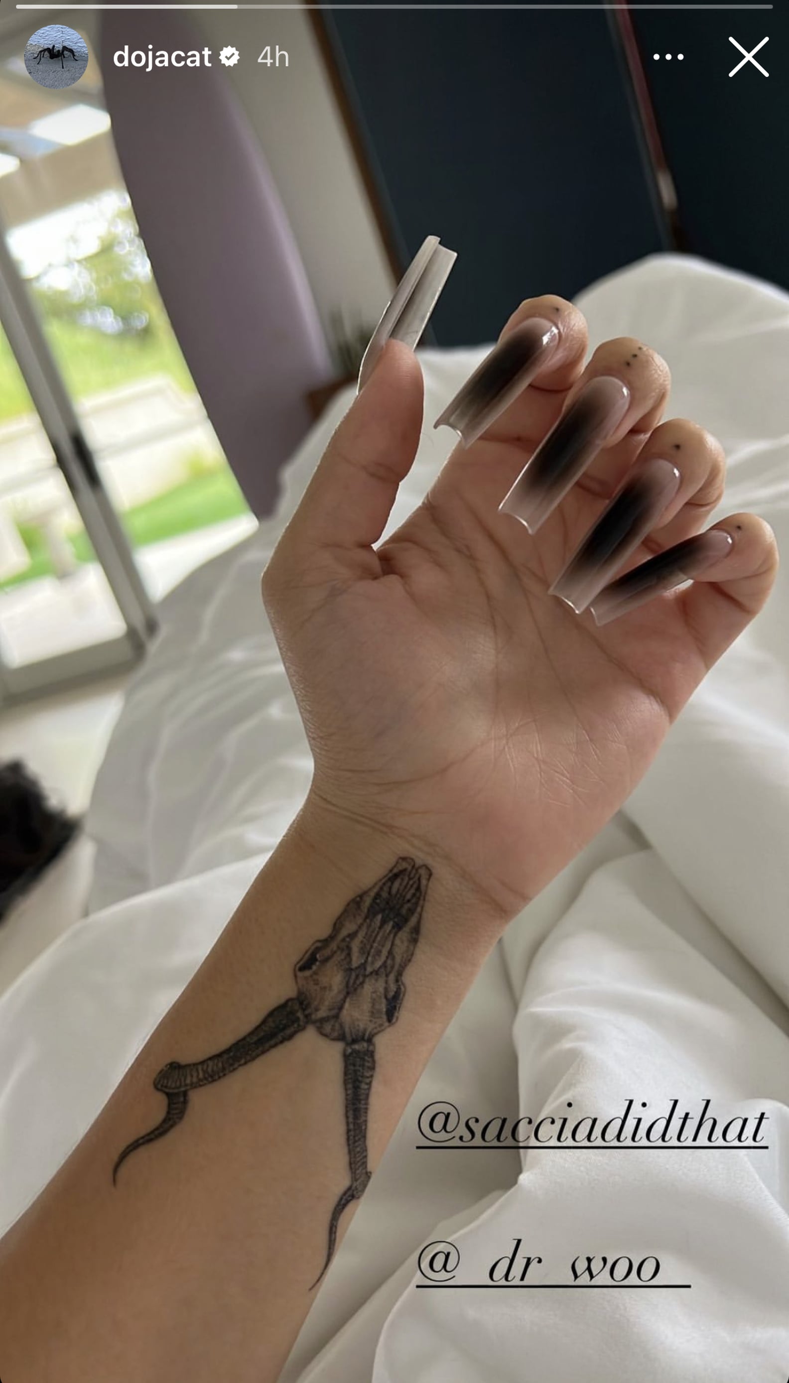 Doja Cat's Tattoos and Their Meanings PS Beauty
