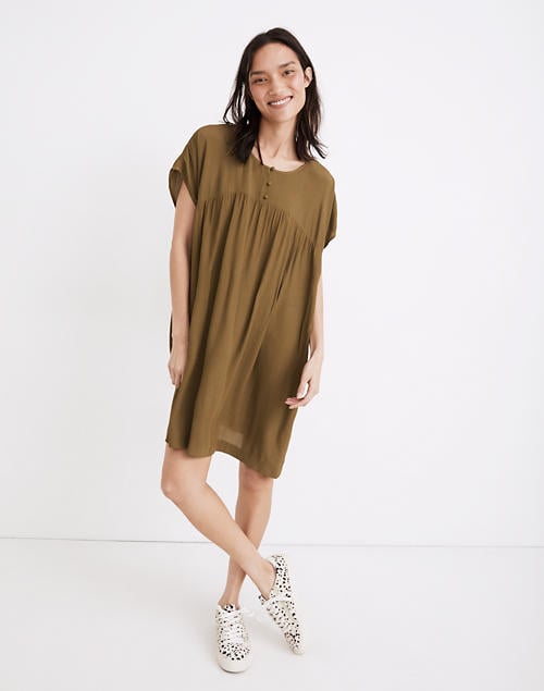 Madewell Shirred Easy Dress