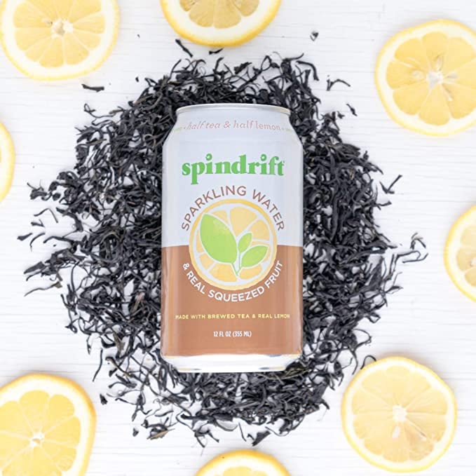 Spindrift Sparkling Water, Half Tea & Half Lemon