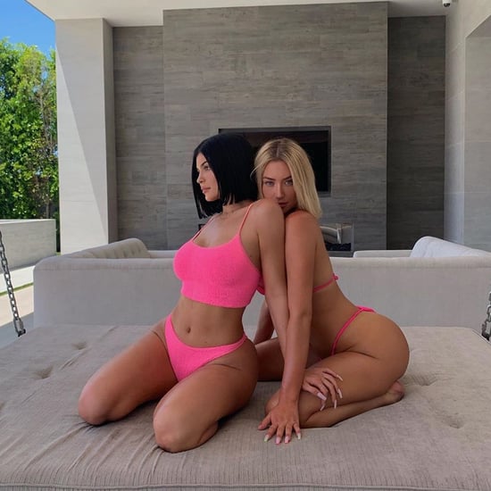 Kylie Jenner Wears Pink Bikini June 2019