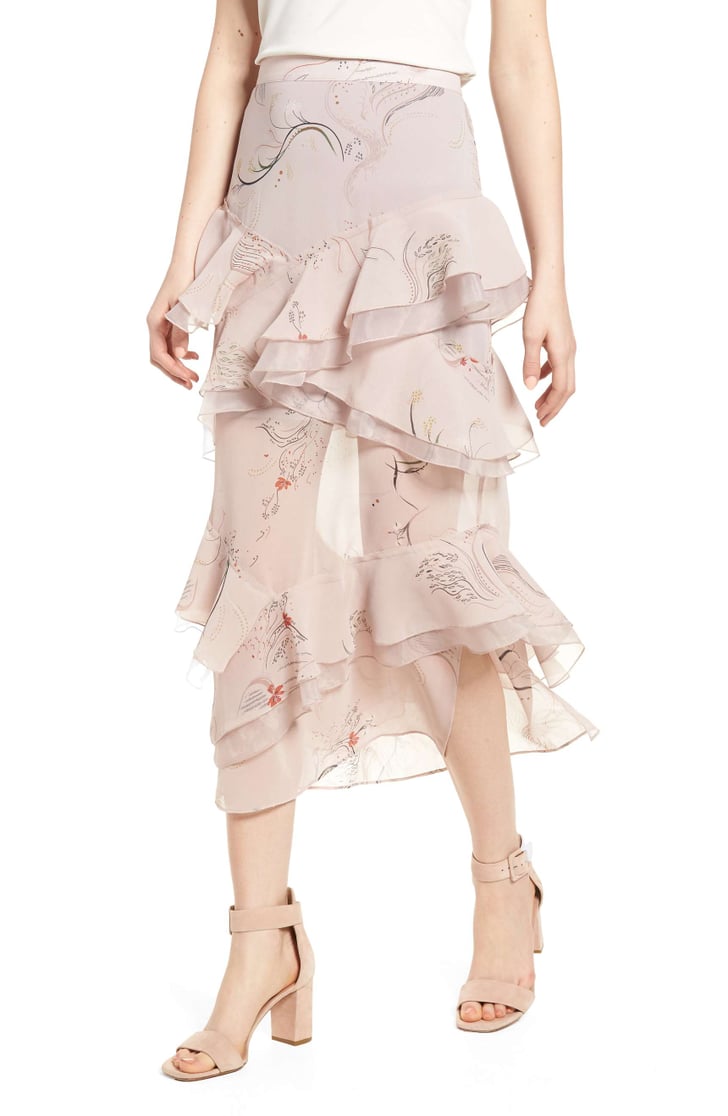 Tiered Chiffon Skirt | Cute Sheer Clothes 2018 | POPSUGAR Fashion Photo 7