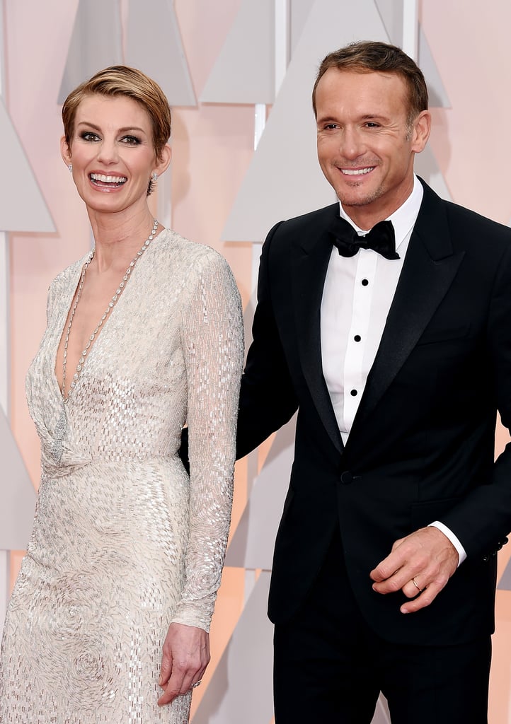 Faith Hill and Tim McGraw at the Oscars 2015