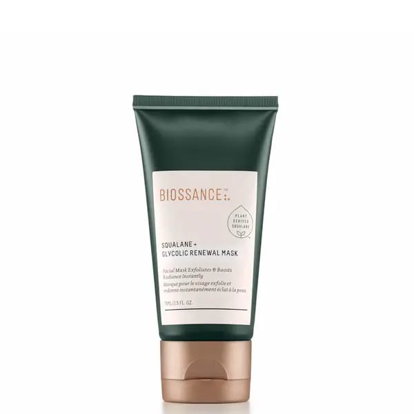 Biossance Squalane and Glycolic Renewal Mask