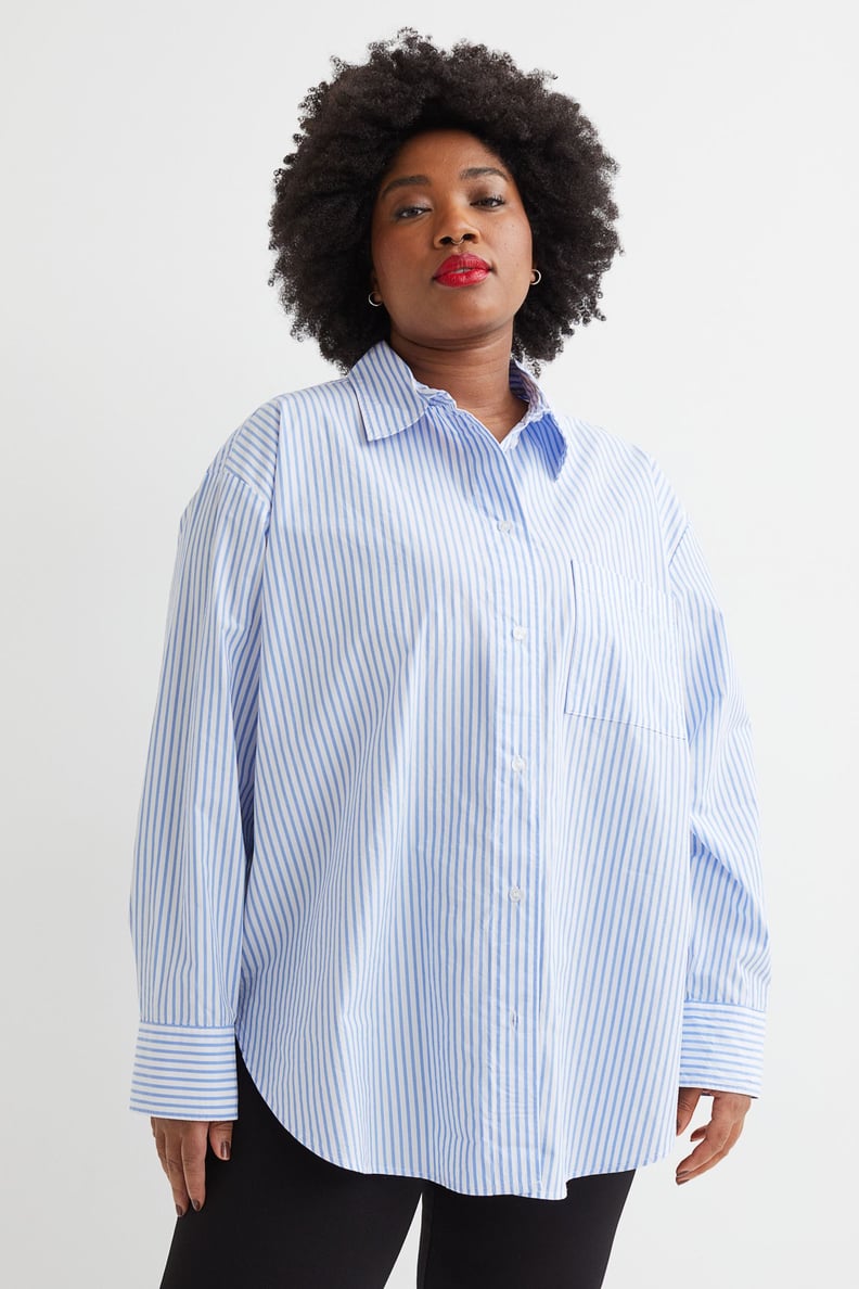 H&M Oversized Cotton Shirt