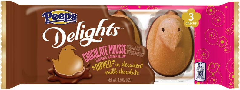 Peeps Delights Chocolate Mousse Flavored Marshmallow Dipped in Decadent Milk Chocolate (~$2)