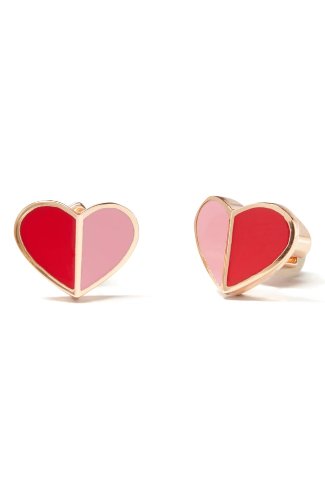 Kate Spade New York Heart Stud Earrings Cute Valentine's Day Gifts