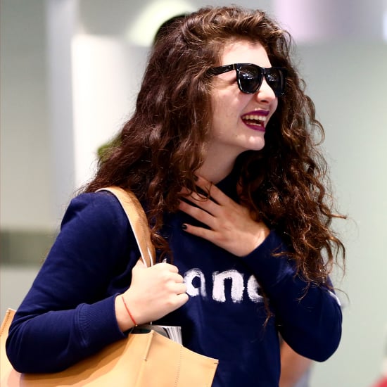 Lorde at the Auckland Airport After Grammys