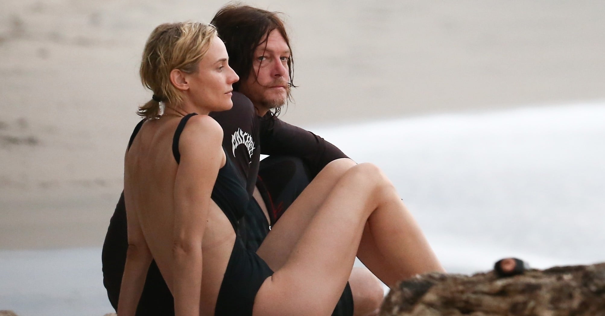 Diane Kruger and Norman Reedus Hit the Beach in Costa Rica