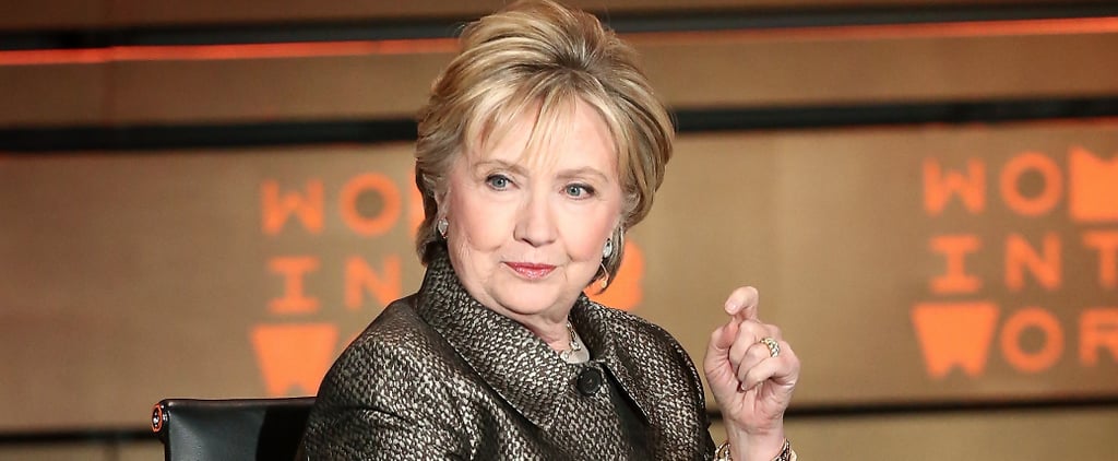 Hillary Clinton's Silver Jacket For Post-Election Interview
