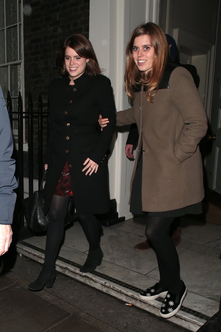 Princess Beatrice's Embroidered Sneakers