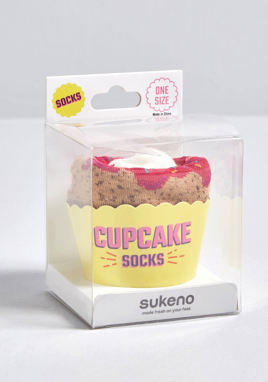 Smelly Cupcake Sock Gift Set