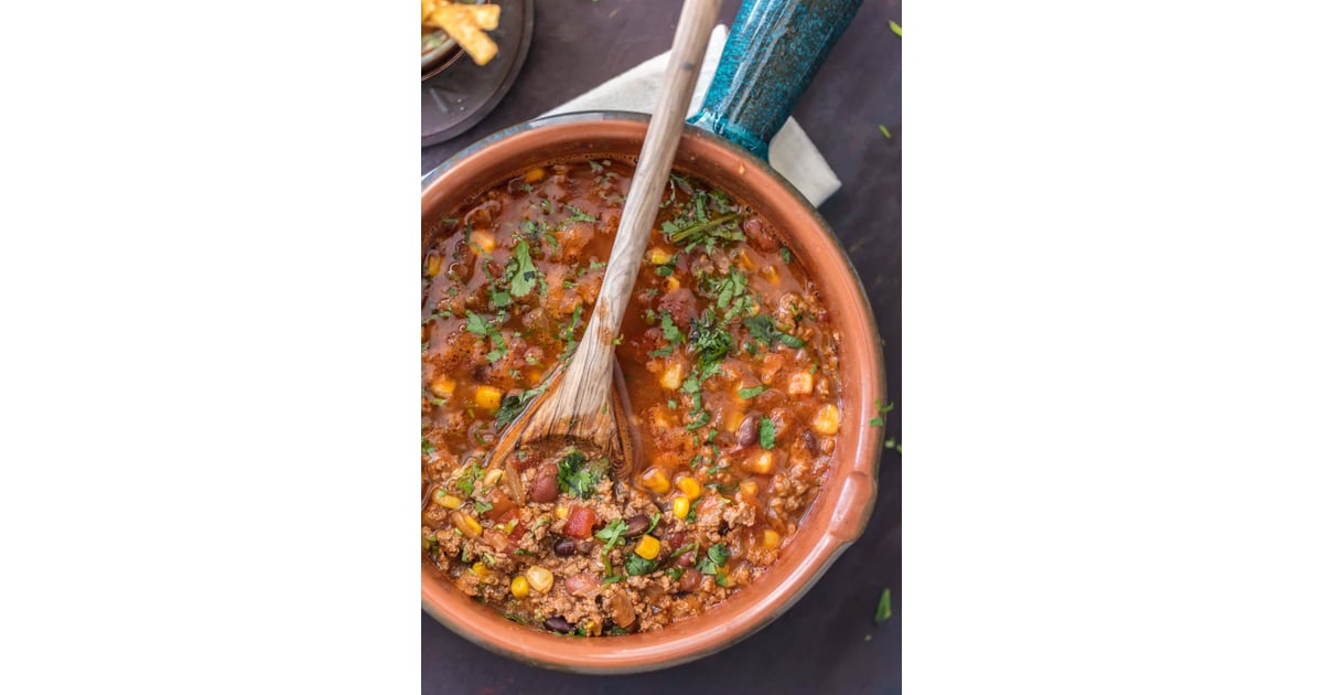 Beef Tortilla Soup Ground Beef Latin Recipes POPSUGAR