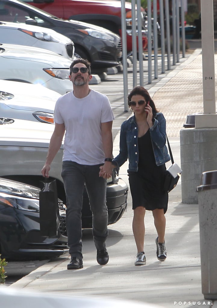 Jenna Dewan and Steve Kazee Holding Hands in California