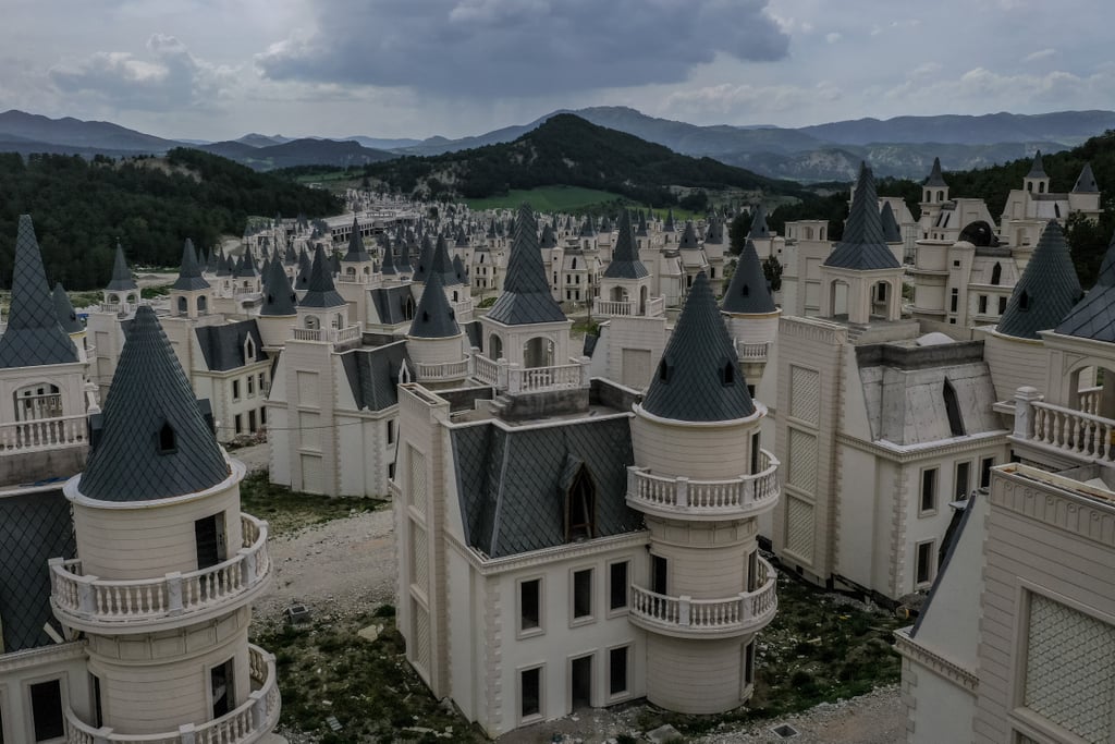 See a Ghost Town in Turkey Filled With Disney Castles