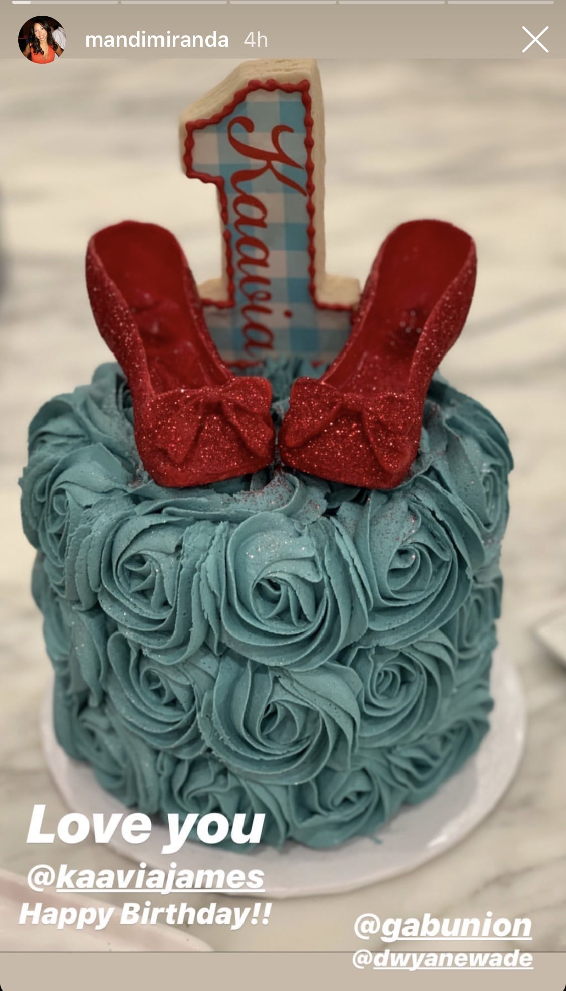 See Pictures Of Kaavia James S Wiz Themed 1st Birthday Party Popsugar Family