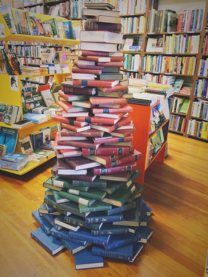 Your friends know which bookstore is your favorite because you spend so much time there.