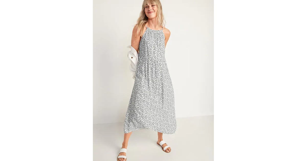 Old navy high sales neck maxi dress