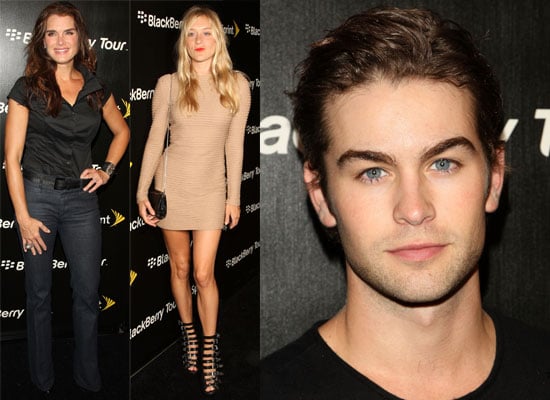 Chloe Sevigny and Chace Crawford At Blackberry Party in NYC