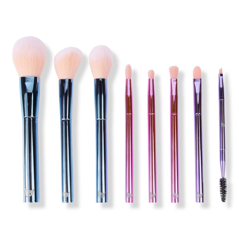 A New Brush Set: BH Cosmetics The Total Package 8 Piece Face & Eye Brush Set With Wrap