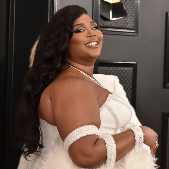 Lizzo Wears Custom Football Dress to 2022 Super Bowl