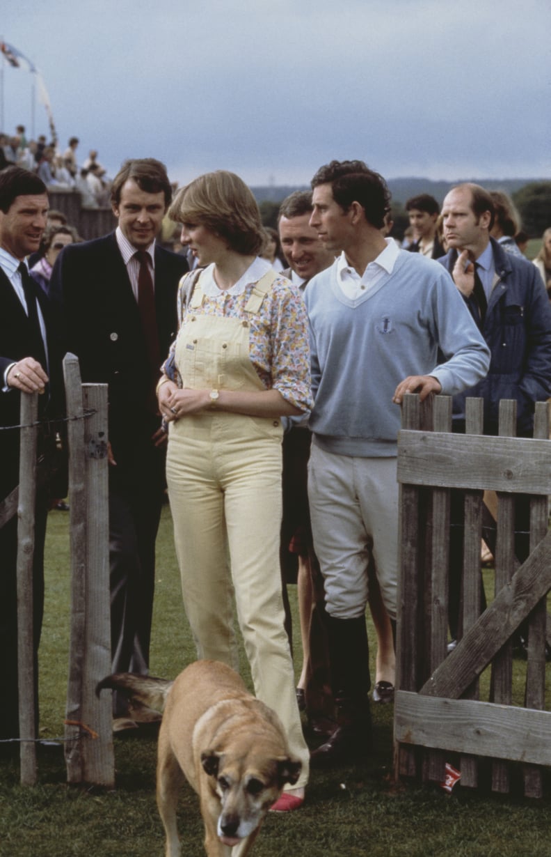 Princess Diana's Yellow Overalls