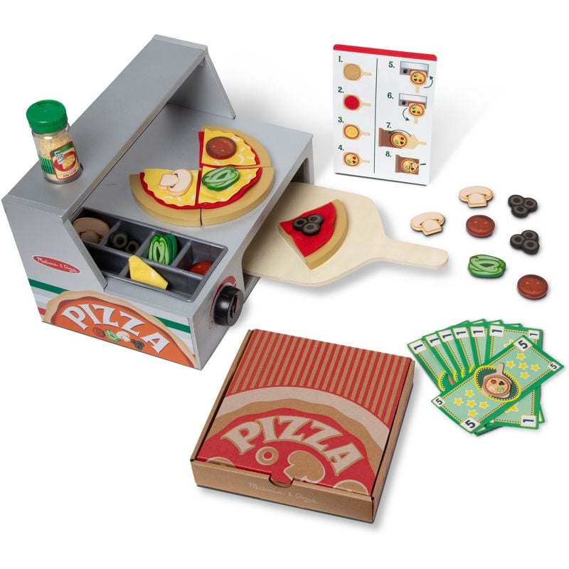 Melissa & Doug Top & Bake Pizza Counter 34pc