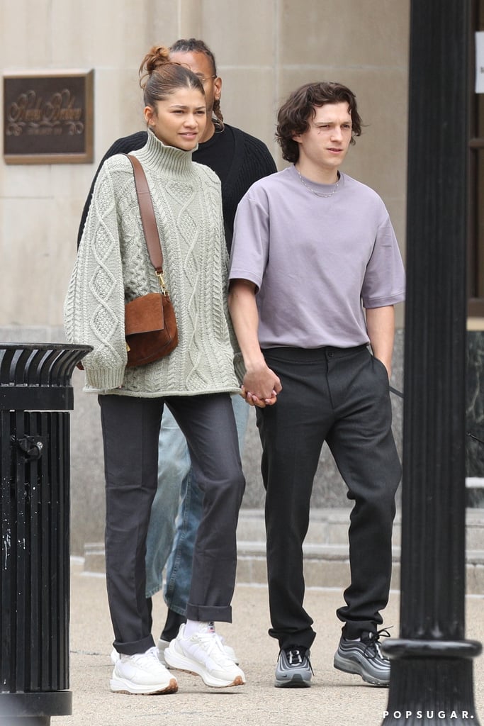 Zendaya and Tom Holland Enjoy a Stroll in Boston | Pictures