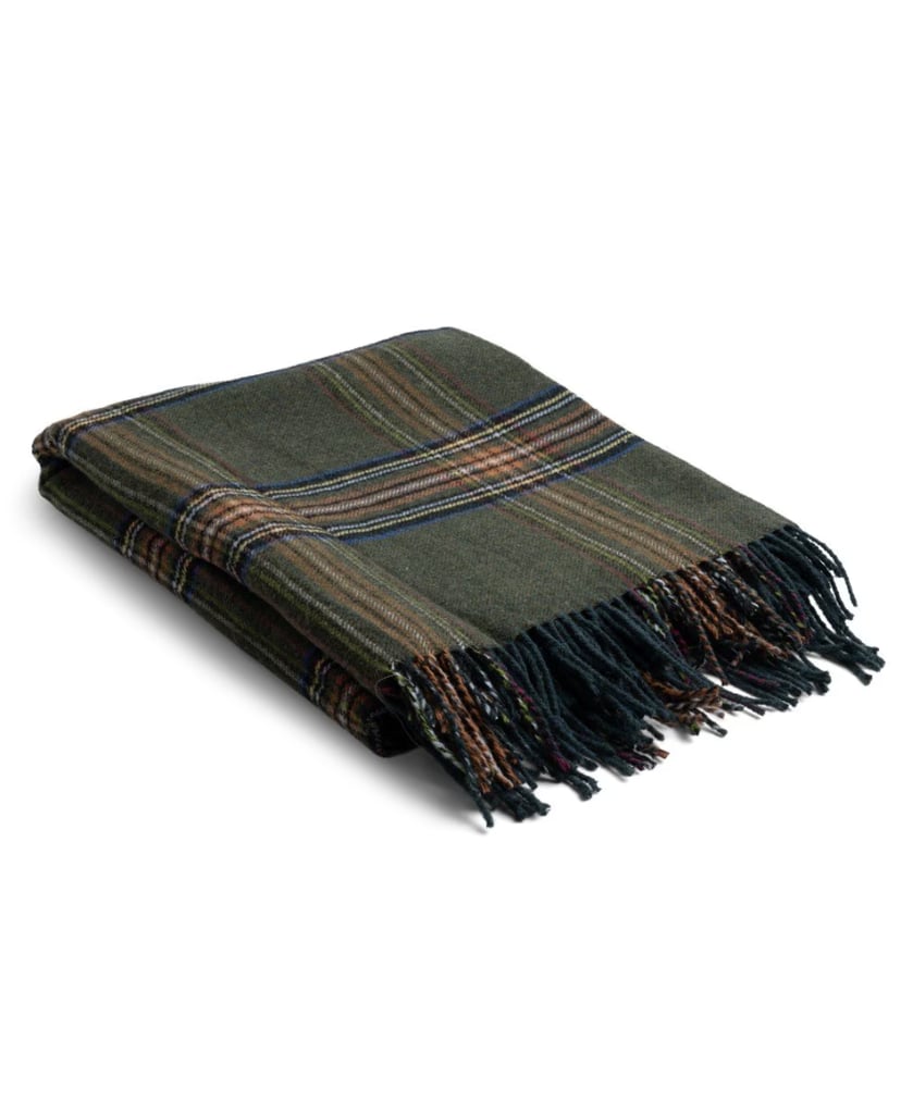 A Checkered Wool Blanket