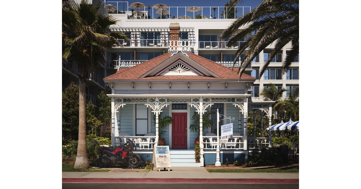 The "Top Gun" House Exterior Visit the Top Gun House at Oceanside's