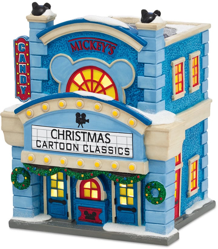 Mickey's Christmas Village Collection "Cinema"