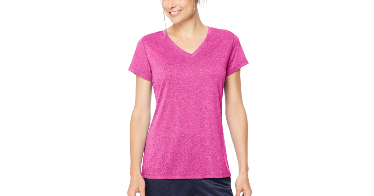 Hanes Sport Performance VNeck Tee Best Fitness Gear For Women Under