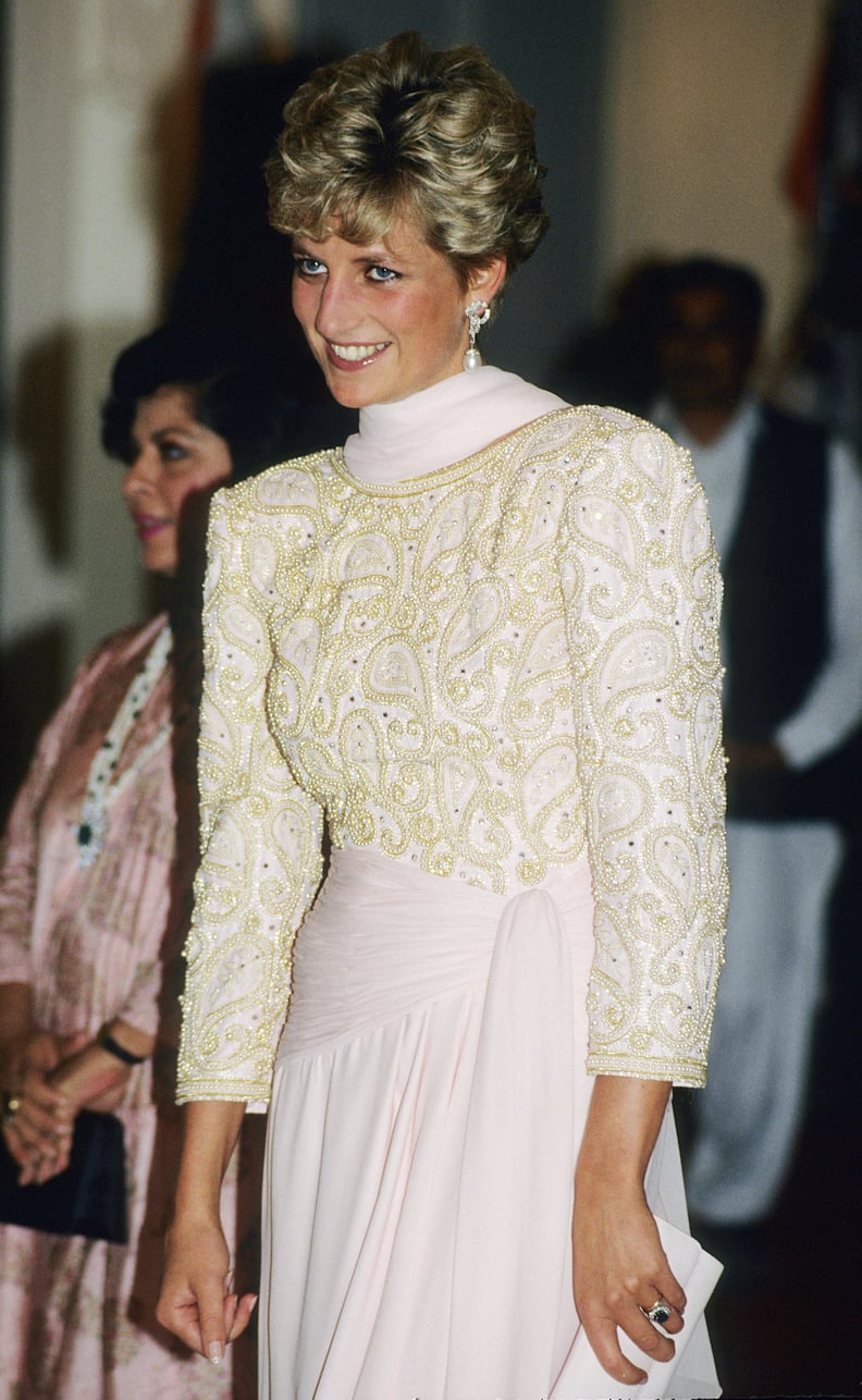 Princess Diana at a Reception in Pakistan