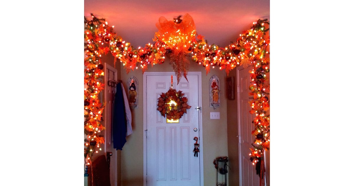 Orange String Lights (20) Halloween Porch Decor From Target